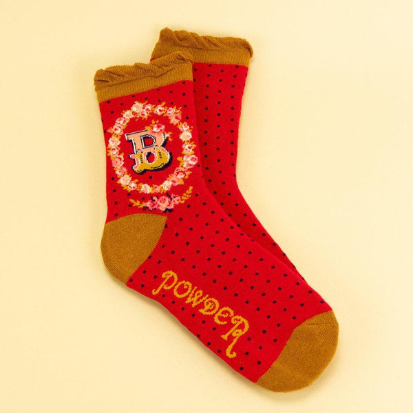 Chaussettes Alphabet en Bambou