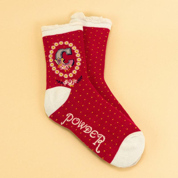 Chaussettes Alphabet en Bambou
