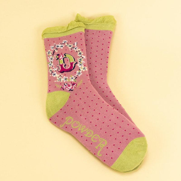 Chaussettes Alphabet en Bambou