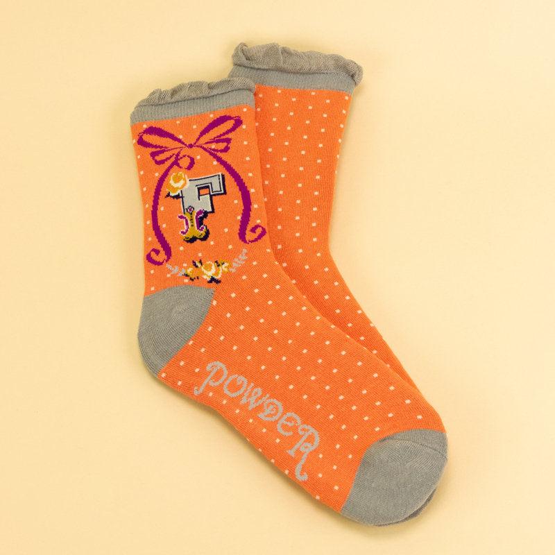 Chaussettes Alphabet en Bambou