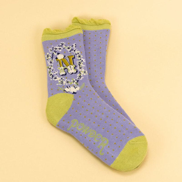Chaussettes Alphabet en Bambou