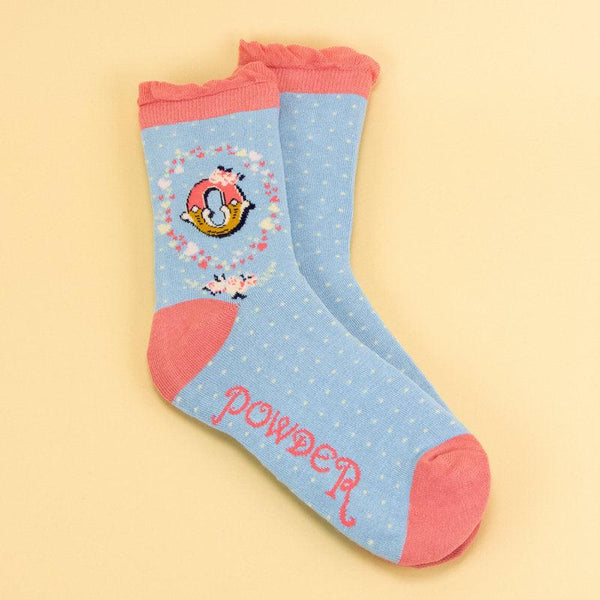 Chaussettes Alphabet en Bambou
