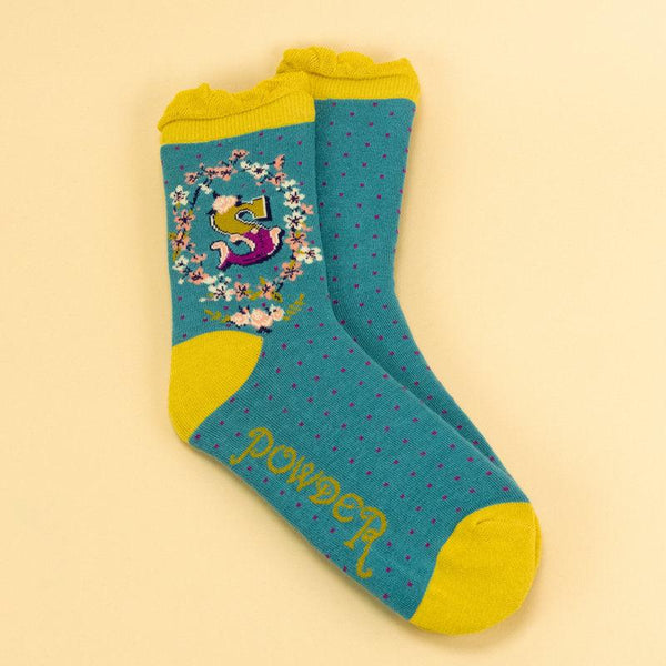 Chaussettes Alphabet en Bambou