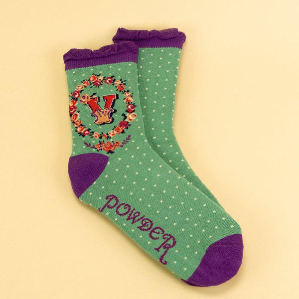 Chaussettes Alphabet en Bambou