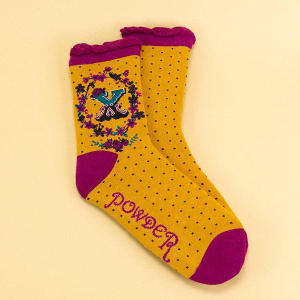 Chaussettes Alphabet en Bambou