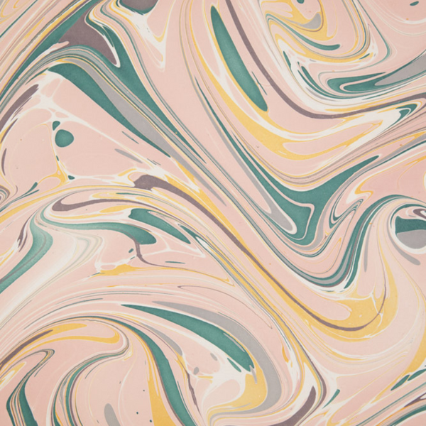 Hand-Marbled Gift Wrap Sheets {multiple colors}