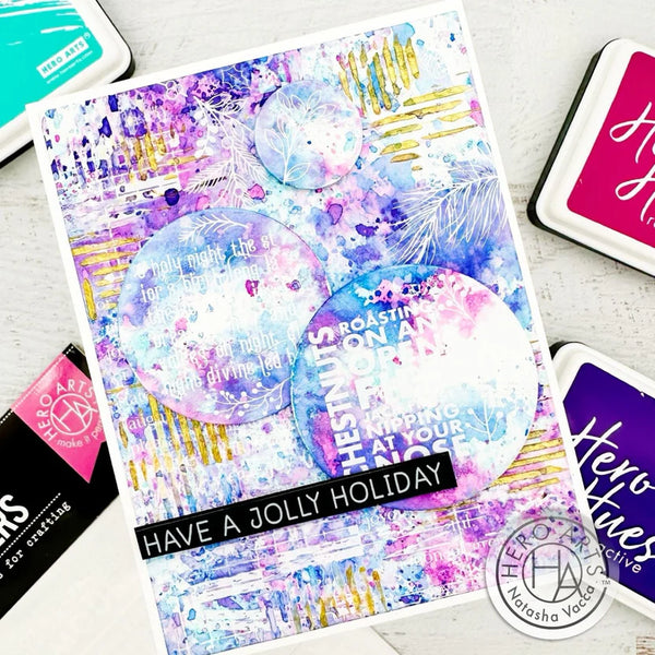 Holiday Collage Background Transfers