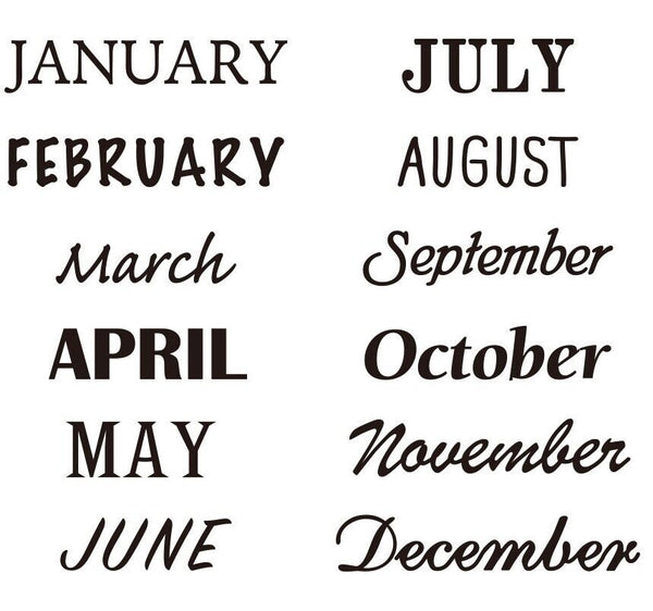 Rotating Paintable Stamps {multiple styles}