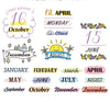 Rotating Paintable Stamps {multiple styles}