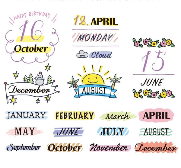 Rotating Paintable Stamps {multiple styles}