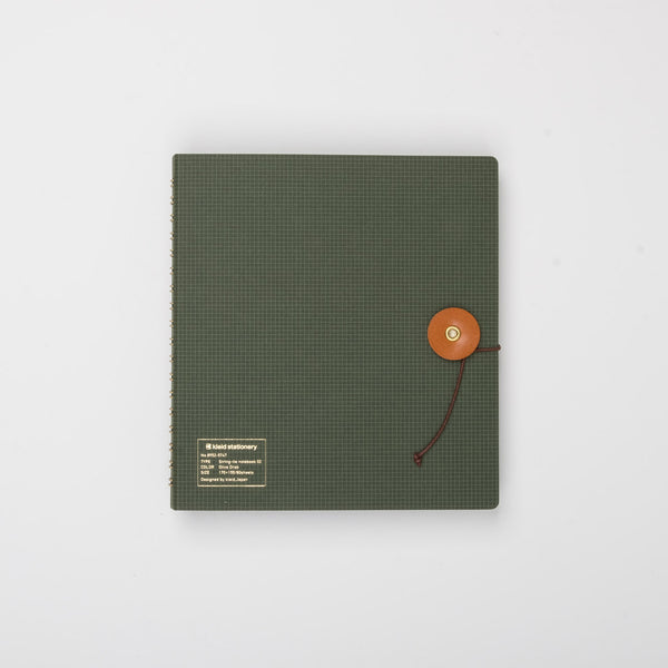 String-Tie Notebook 02 | Olive Drab