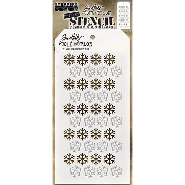 Snowflake Slimline Shifter Layered Stencil | Tim Holtz