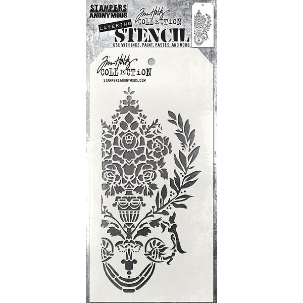 Crest Slimline Layering Stencil | Tim Holtz