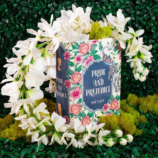 Pride & Prejudice Ceramic Book Vase