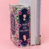 Pride & Prejudice Ceramic Book Vase