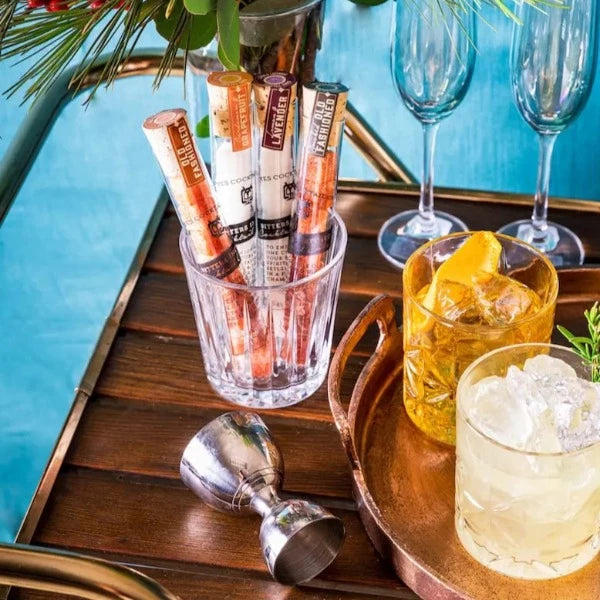 Cubes de cocktail infusés d'amers à l'ancienne magique 24K