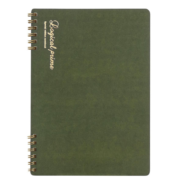 Logical Prime Ring Notebook | Lined 7mm {multiple sizes}