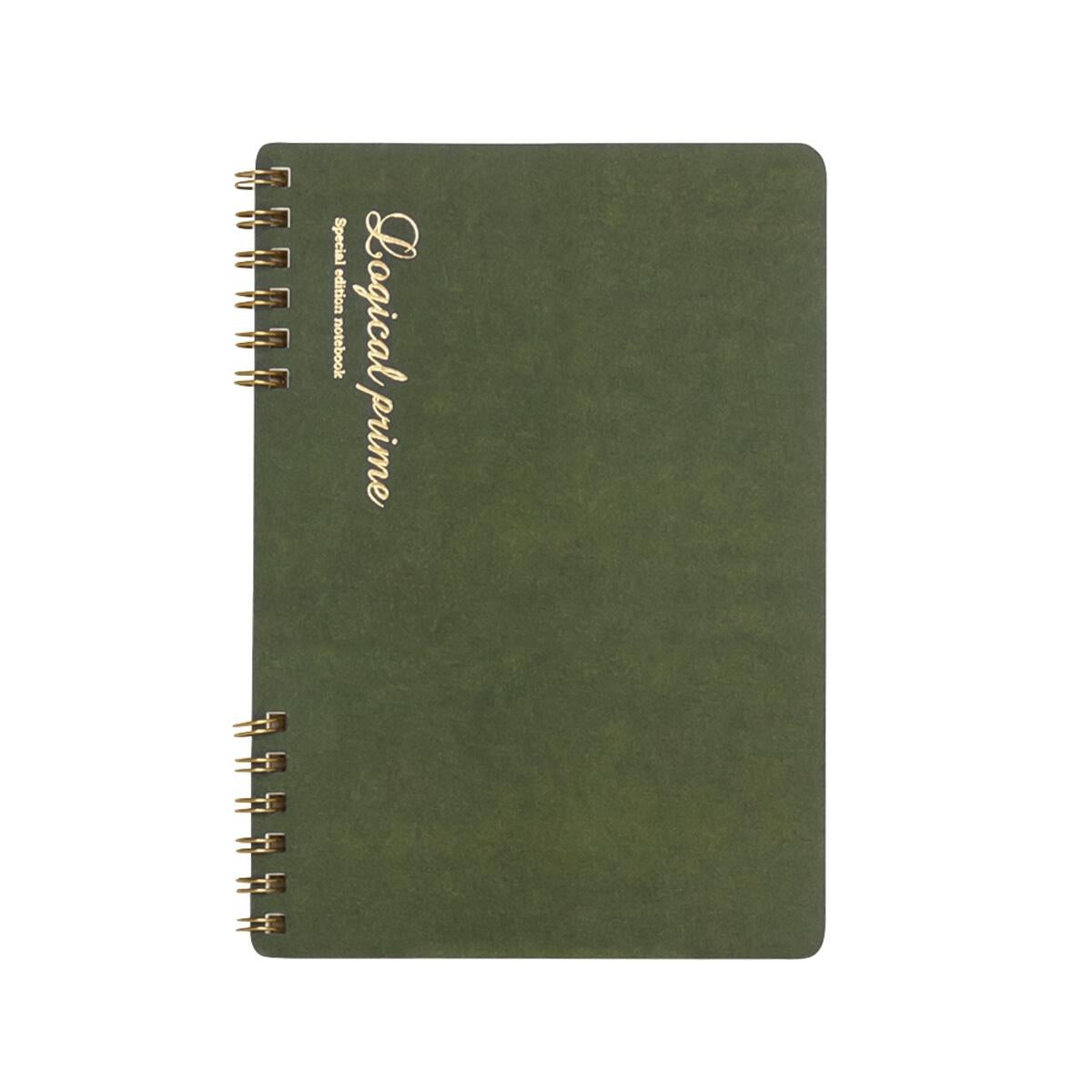 Logical Prime Ring Notebook | Lined 7mm {multiple sizes}
