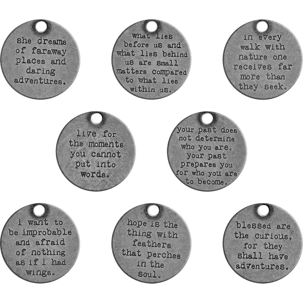 Jetons de citation en métal | idée-ologie