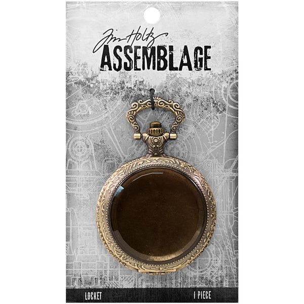 Pocket Watch Locket | Assemblage