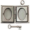 Book Locket w/ Key | Assemblage