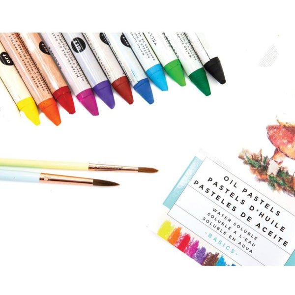 Water Soluble Oil Pastels {Art Philosophy}