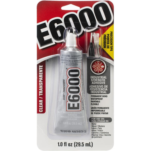 E6000 Clear Adhesive with Precision Tips