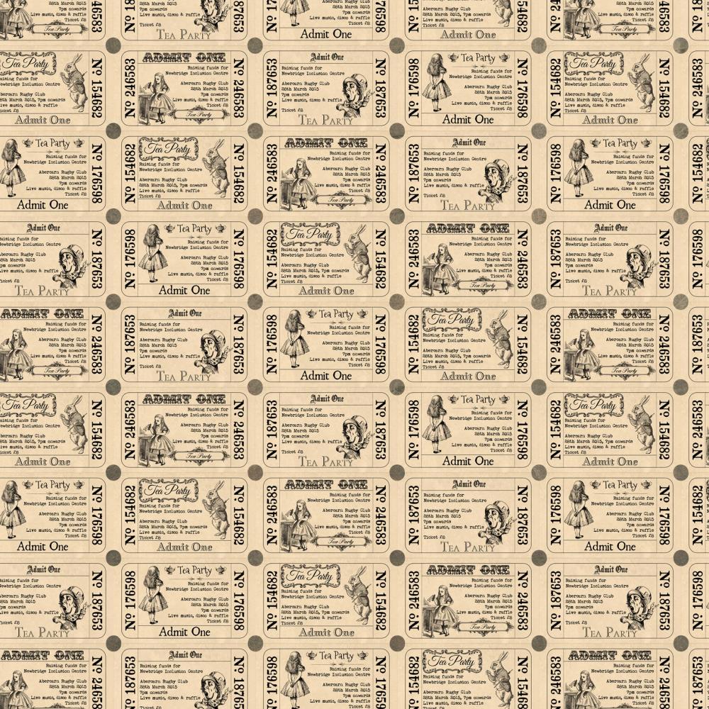 Wonderland Collection Origami Paper 6x6 Paper Pack {24 sheets}