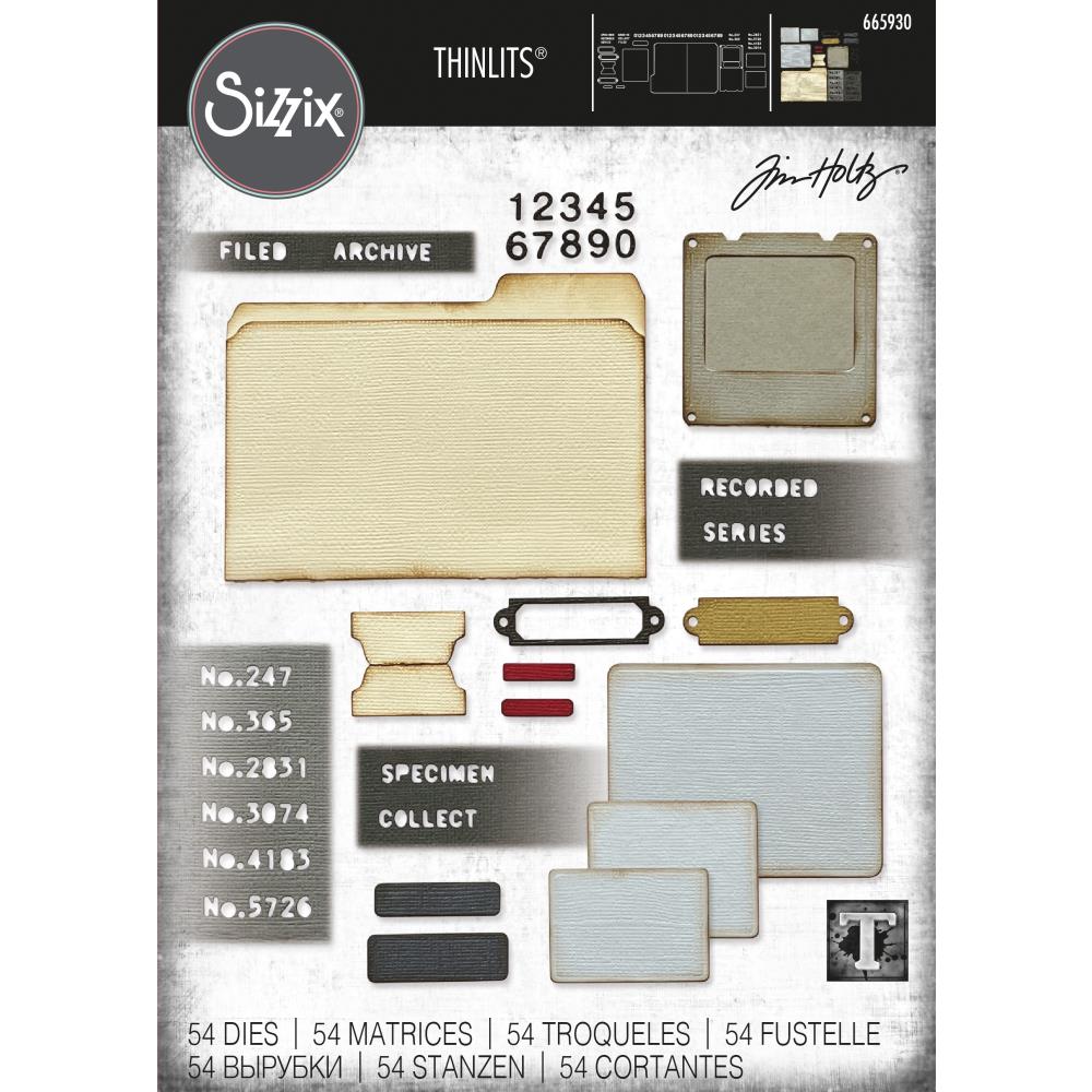 Specimen Thinlits Die Set | Tim Holtz