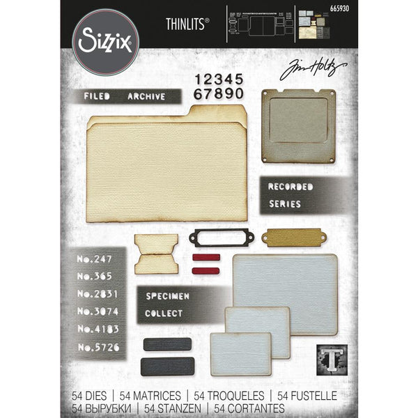 Specimen Thinlits Die Set | Tim Holtz