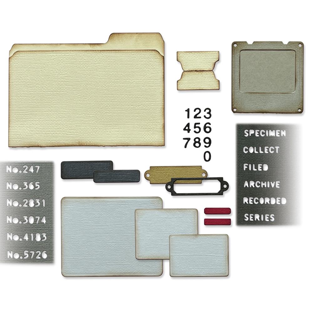 Specimen Thinlits Die Set | Tim Holtz