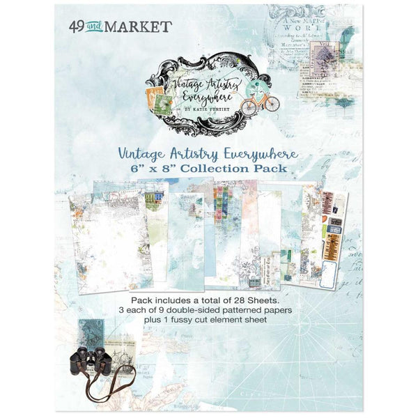 Vintage Artistry Everywhere 6x8 Collection Pack