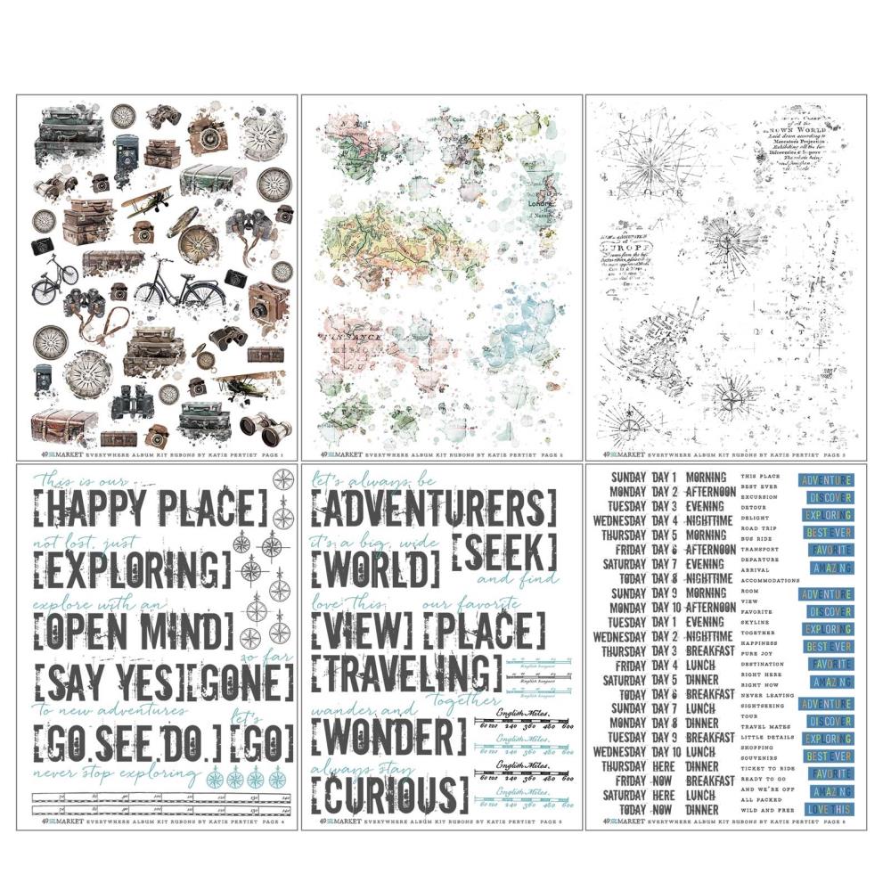 Transferts d’albums vintage Artistry Everywhere {styles multiples}