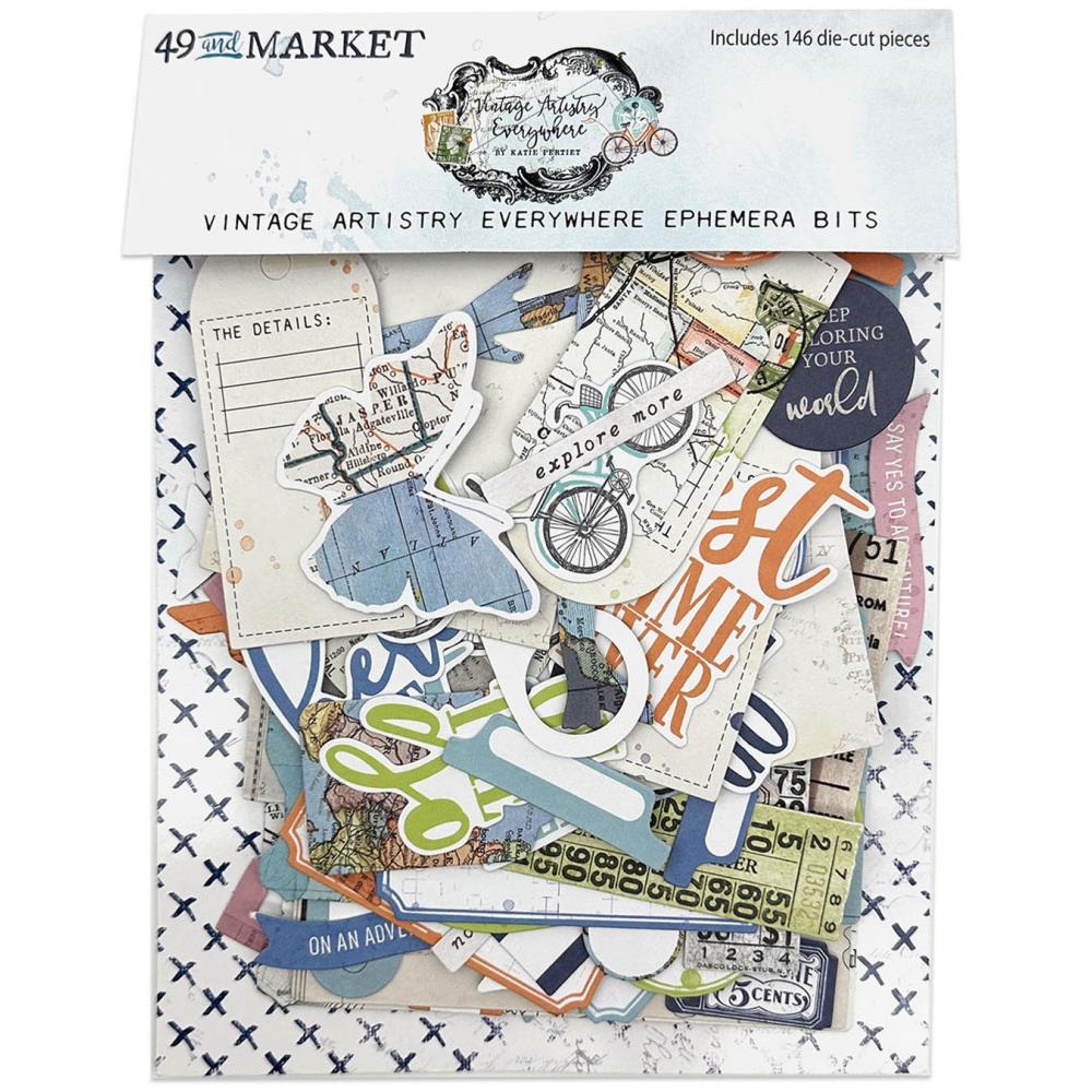 Vintage Artistry Everywhere Ephemera Bits