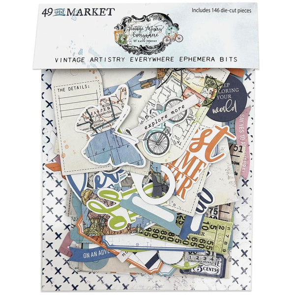 Vintage Artistry Everywhere Ephemera Bits