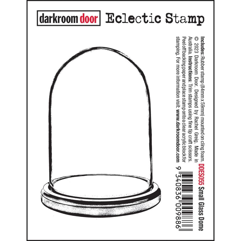 Petit tampon étirable en forme de dôme en verre