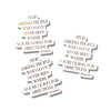 Stop Asking for Directions {Clear Vinyl Sticker}