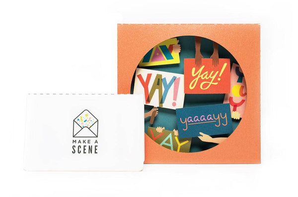 Yay! {Scène pop-up 3D}