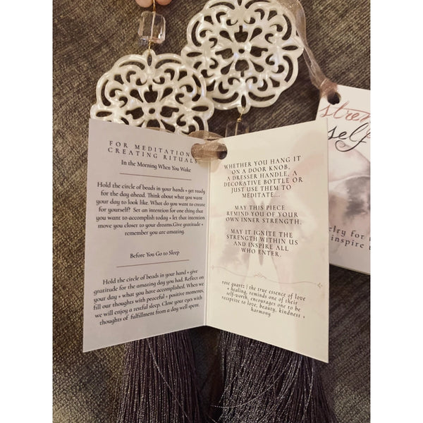 Jewelry for the Home | Strength + Self-Love {Rose Quartz}