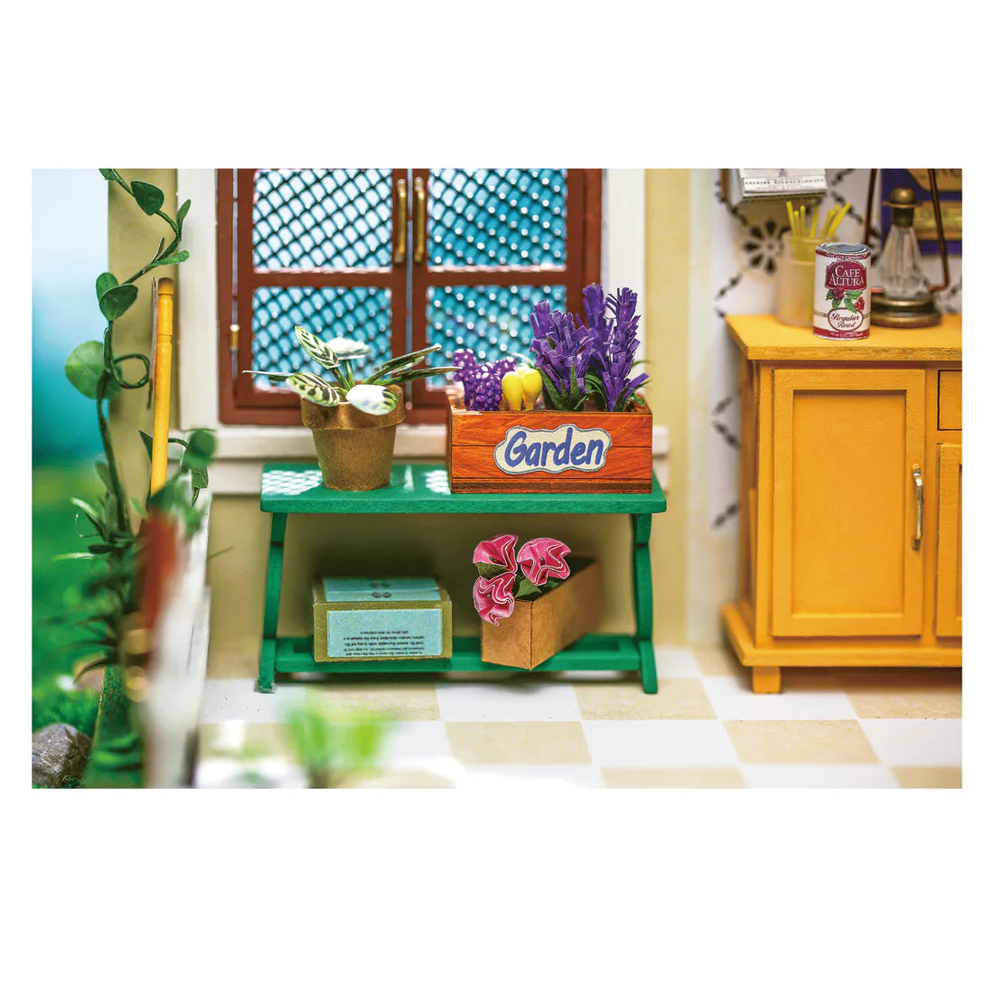 Mrs. Charlie's Dining Room {Diorama Kit}
