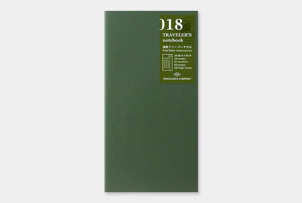 Recharges pour carnet de voyage | Calendriers + Planificateurs {Taille régulière}