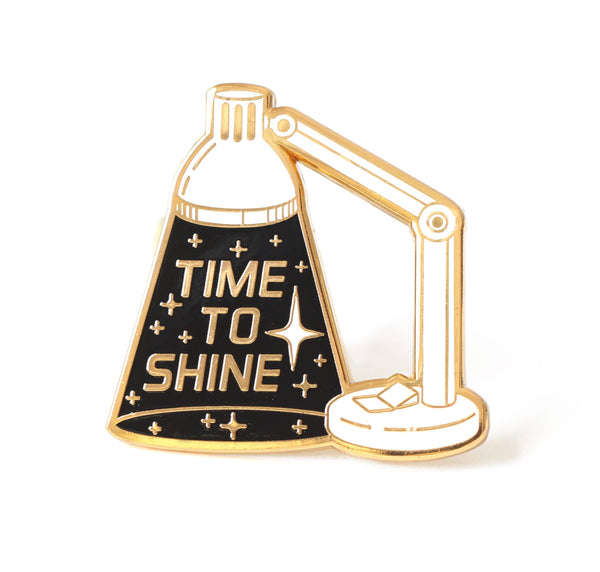 Time to Shine Enamel Pin