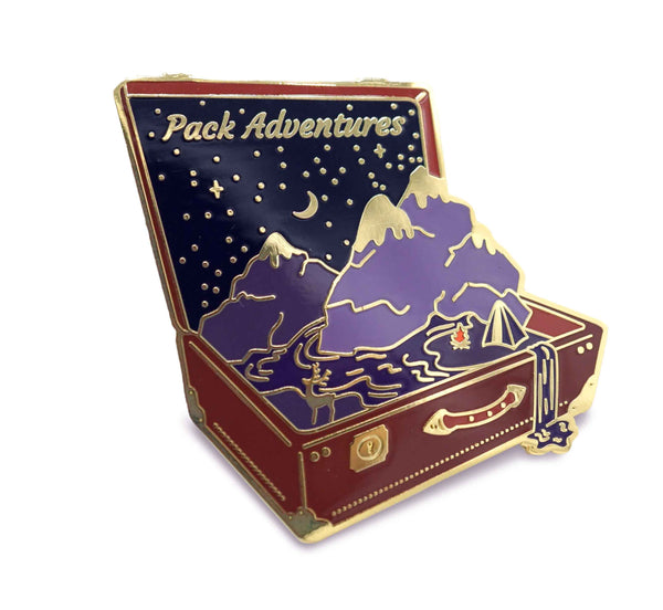 Adventures Enamel Pin