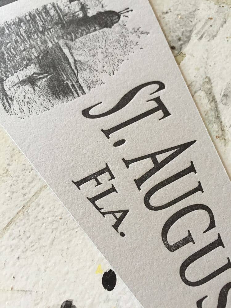 St. Augustine Letterpress Pennant