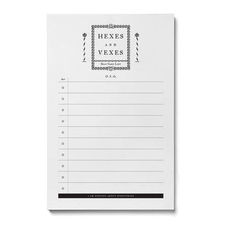 Hexes and Vexes Notepad
