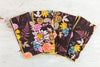 Serviettes en tissu | Bourgogne Floral {Ensemble de 4}