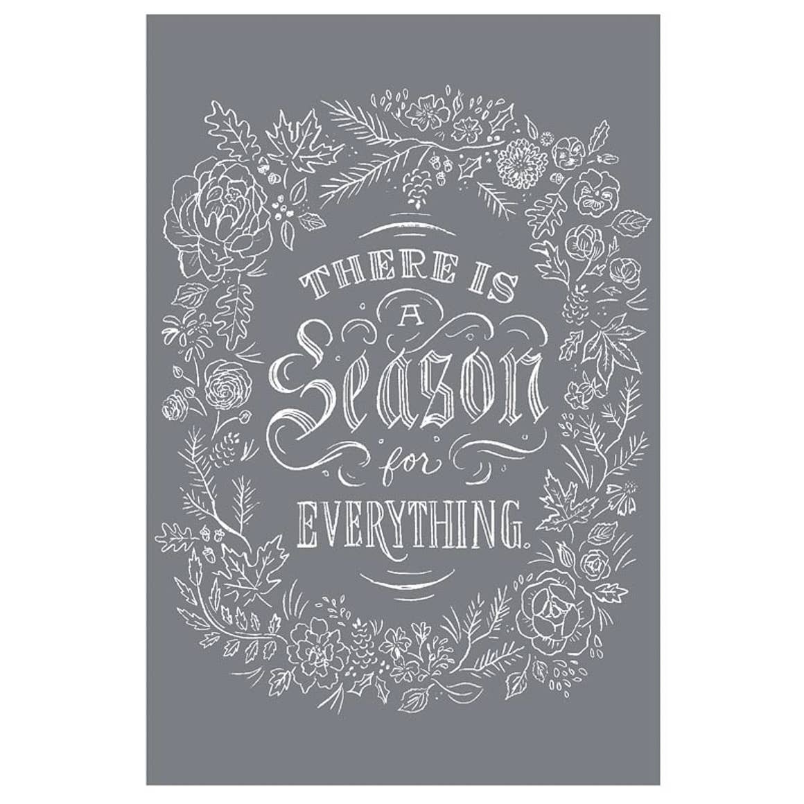 A Season for Everything 12x18 Mesh Stencil {clearance}