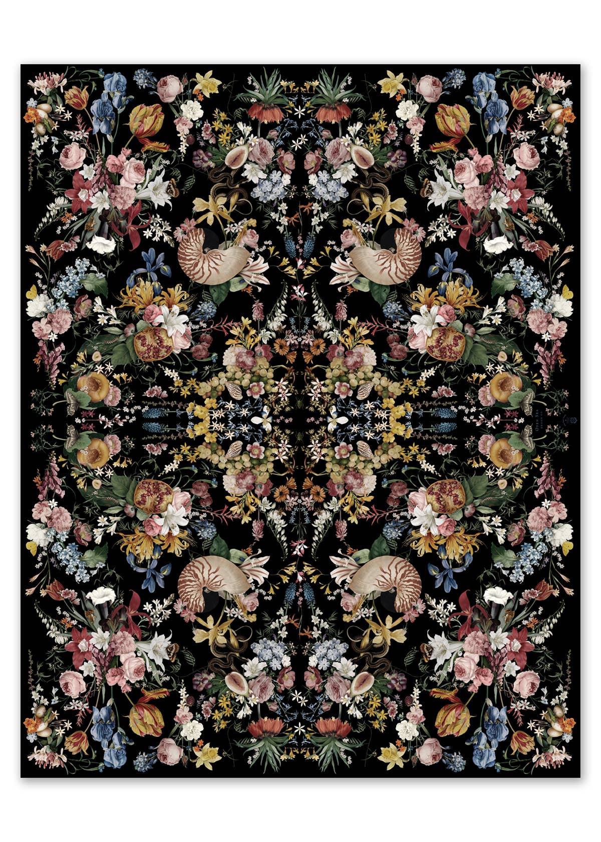 Papier d'emballage de jardin hollandais