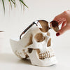 White Skull Desk Tidy