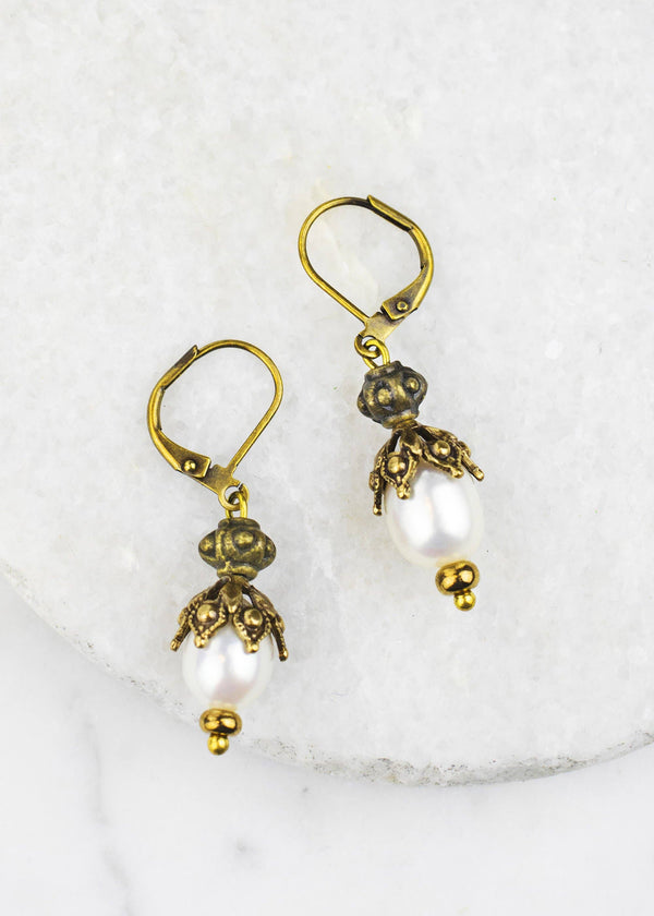 Pearls for a Princess Earrings